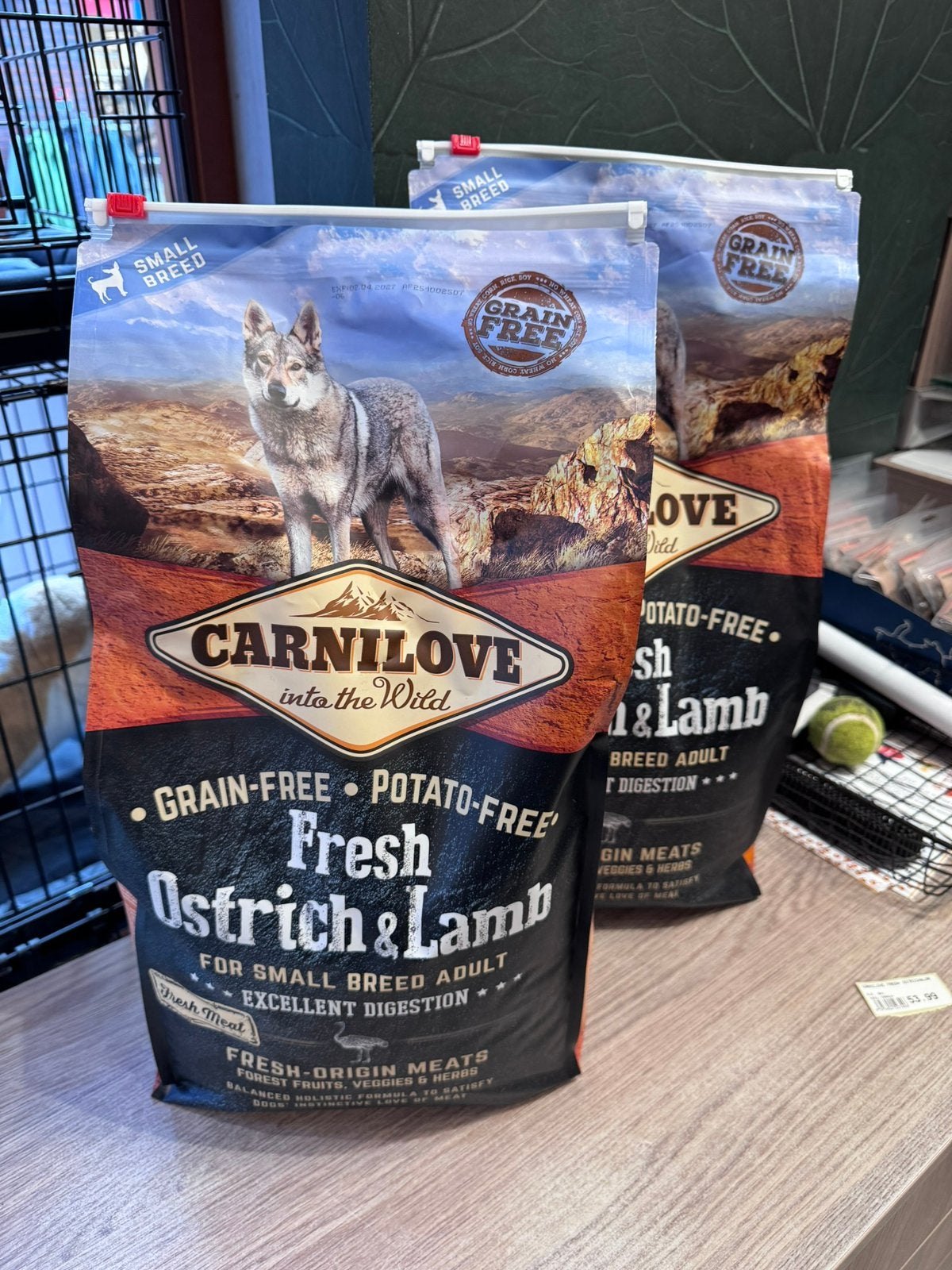 Carnilove Fresh Ostrich & Lamb 6KG (2 stuks), Ophalen of Verzenden, Hond