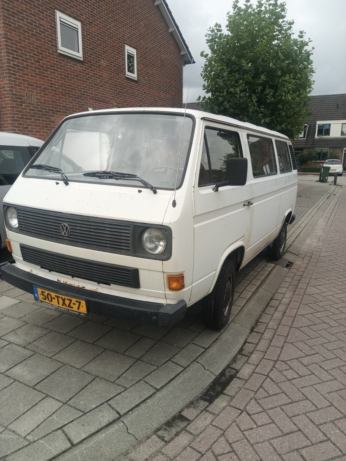 Volkswagen T3 1984 Wit, Auto's, 1600 cc, Wit, Geïmporteerd, 17 km/l
