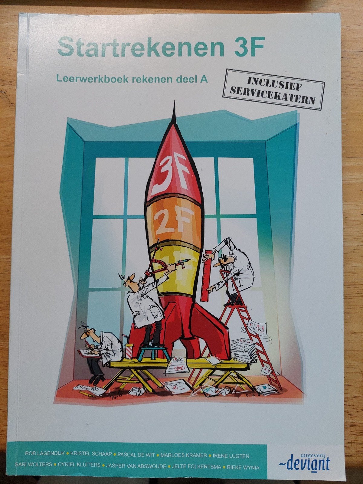 Startrekenen 3F Leerwerkboek deel A en B (ongebruikt, Ophalen of Verzenden, Nieuw, Overige niveaus, Overige vakken