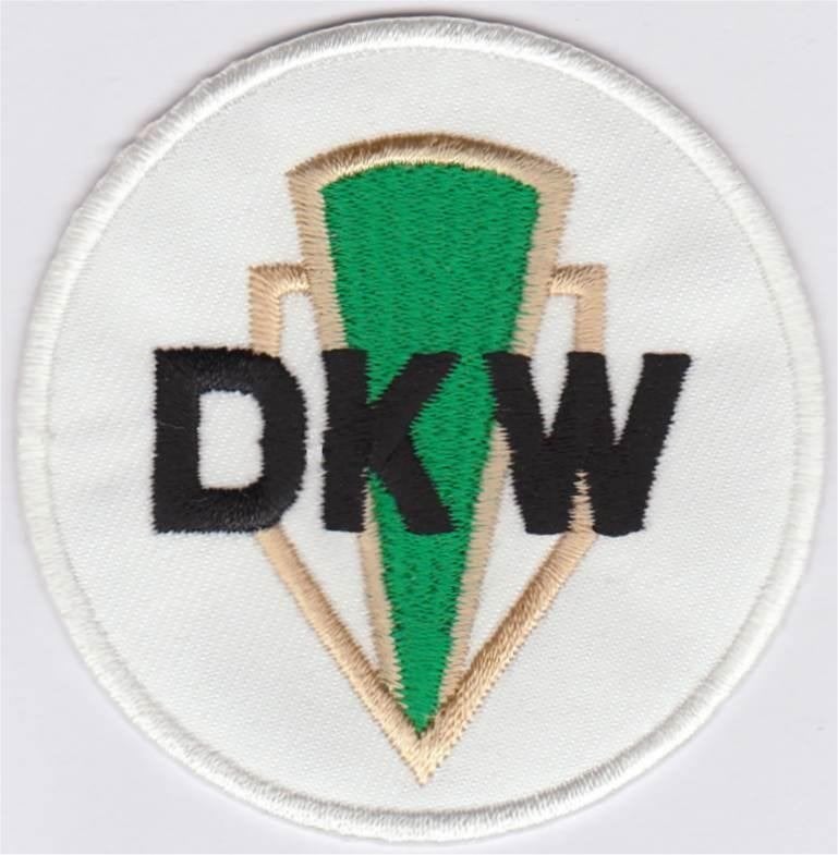 DKW patch embleem, Verzenden, Nieuw