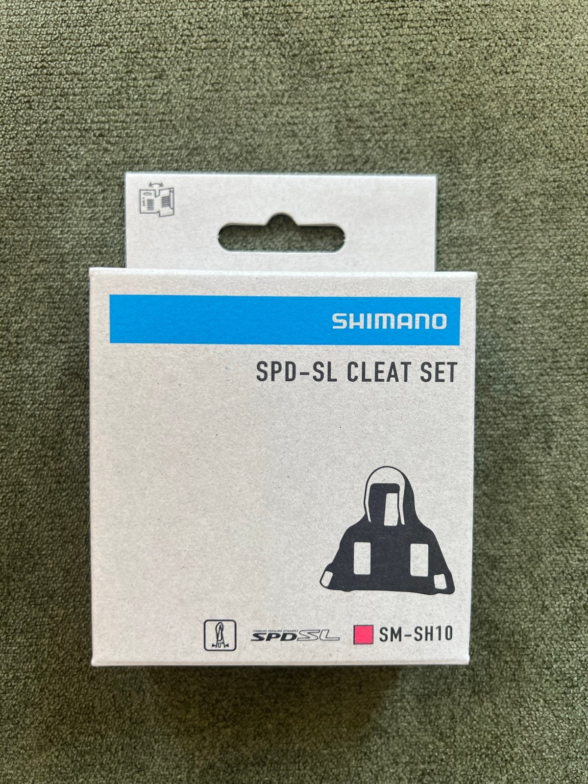 Shimano SPD-SL Cleat Set SM-SH10 - Nieuw in doos, Fietsen en Brommers, Fietsonderdelen, Nieuw, Crankstel of Pedalen, Kunststof