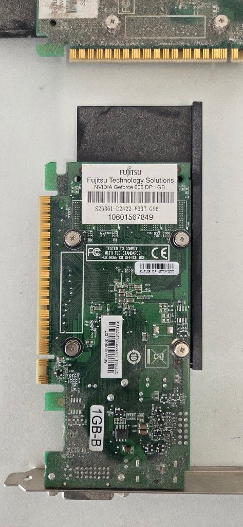 NVIDIA GeForce 605 1GB DDR3 Videokaart | Werkend, Computers en Software, Videokaarten, Ophalen, PCI-Express 2, GDDR3, Refurbished