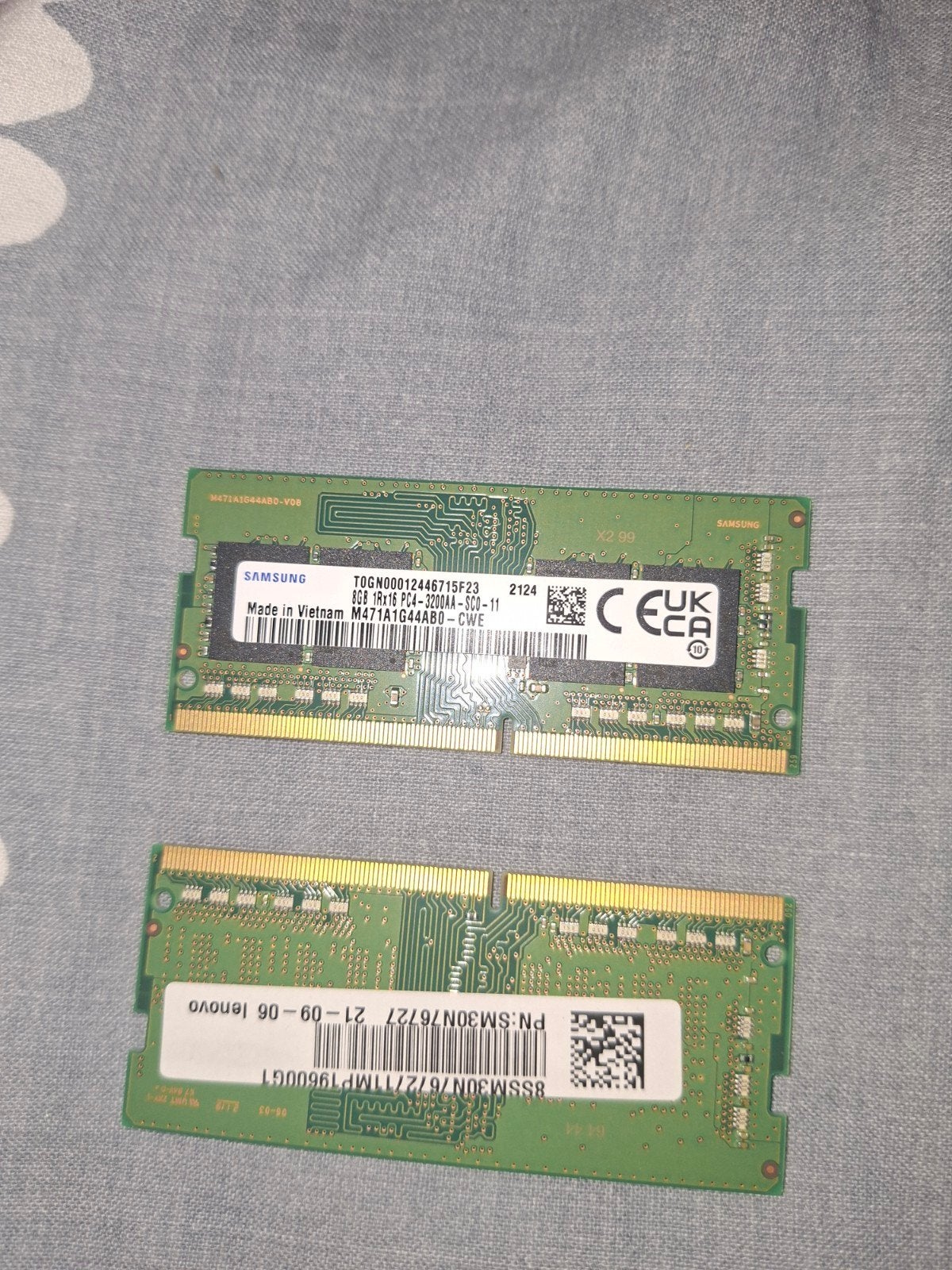 16gb ddr4 ram voor laptop (2x8gb), Ophalen, DDR4, Zo goed als nieuw, Laptop