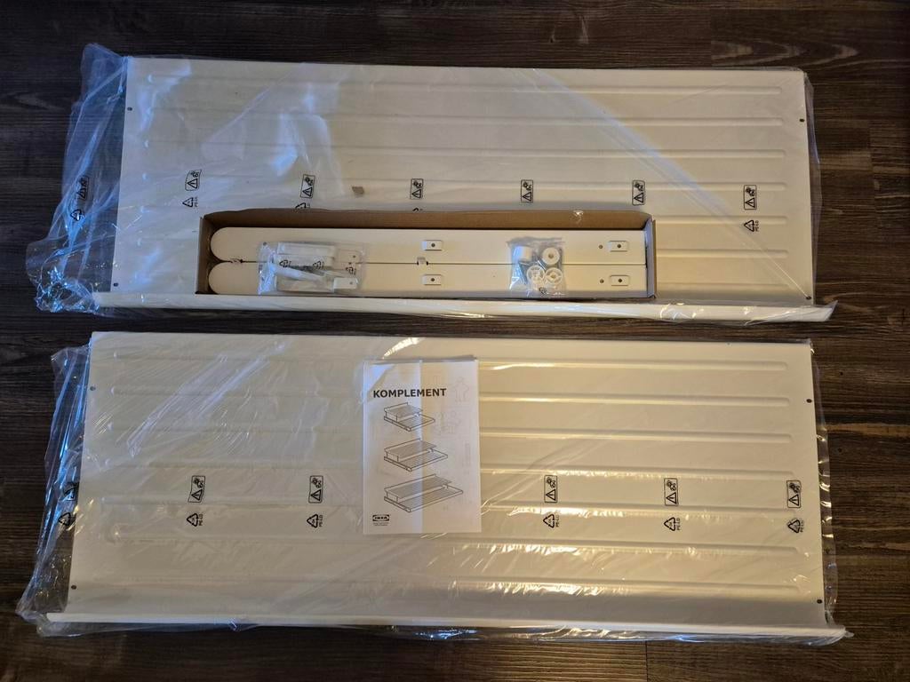 Dubbel schoenenrek voor Ikea pax kast., Huis en Inrichting, Ophalen, Met plank(en), 100 tot 150 cm, Modern wit