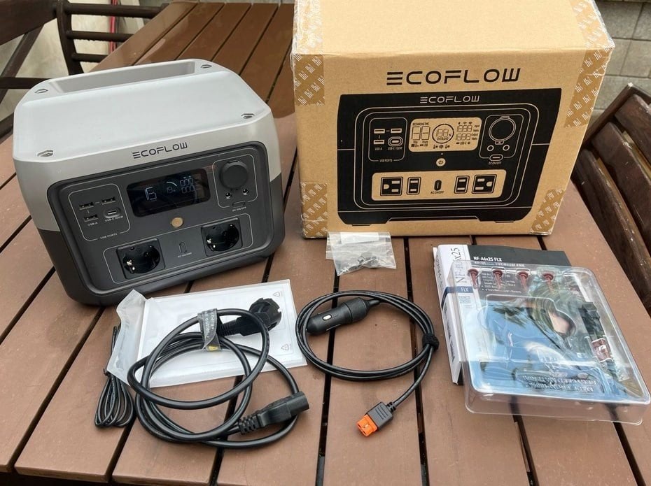 Ecoflow River 2 Max 512Wh draagbare Powerstation, Ophalen of Verzenden, Zo goed als nieuw, Ecoflow