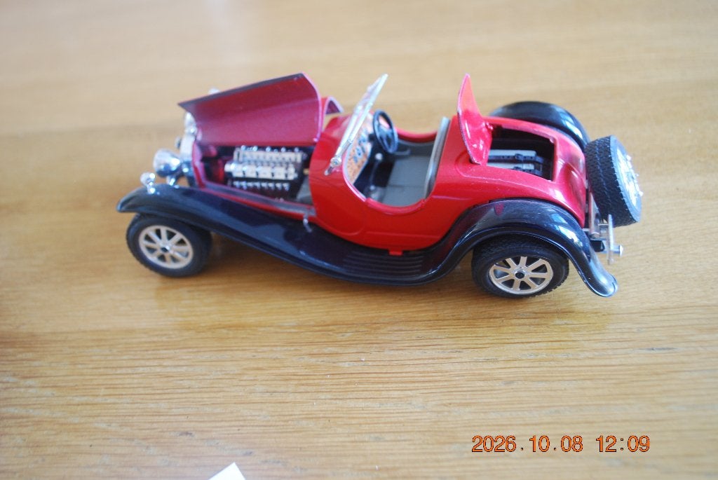 Modelauto Bugatti 55, Ophalen of Verzenden, Zo goed als nieuw, Auto, Bburago