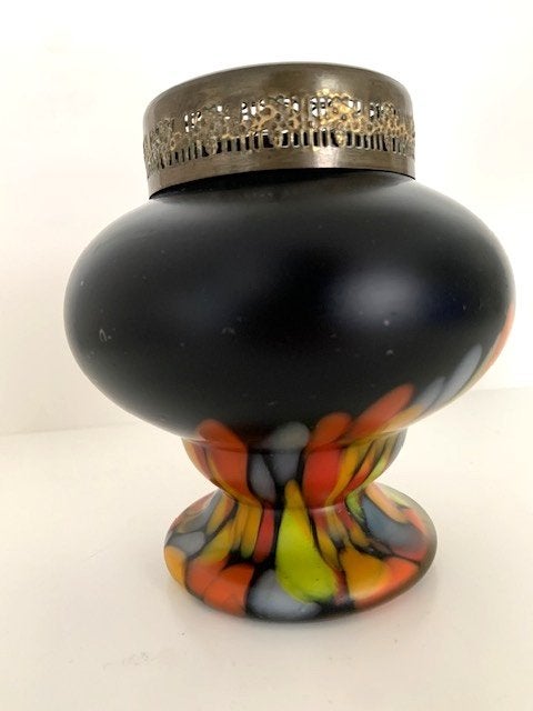 art deco rozenbowl, Antiek en Kunst, Antiek | Glas en Kristal, Ophalen of Verzenden