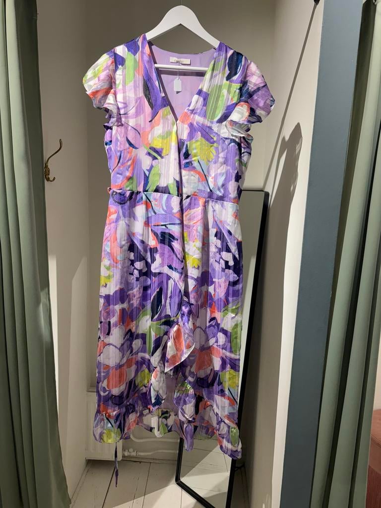 Freebird jurk pastel print M, Ophalen of Verzenden, Zo goed als nieuw, Boven de knie