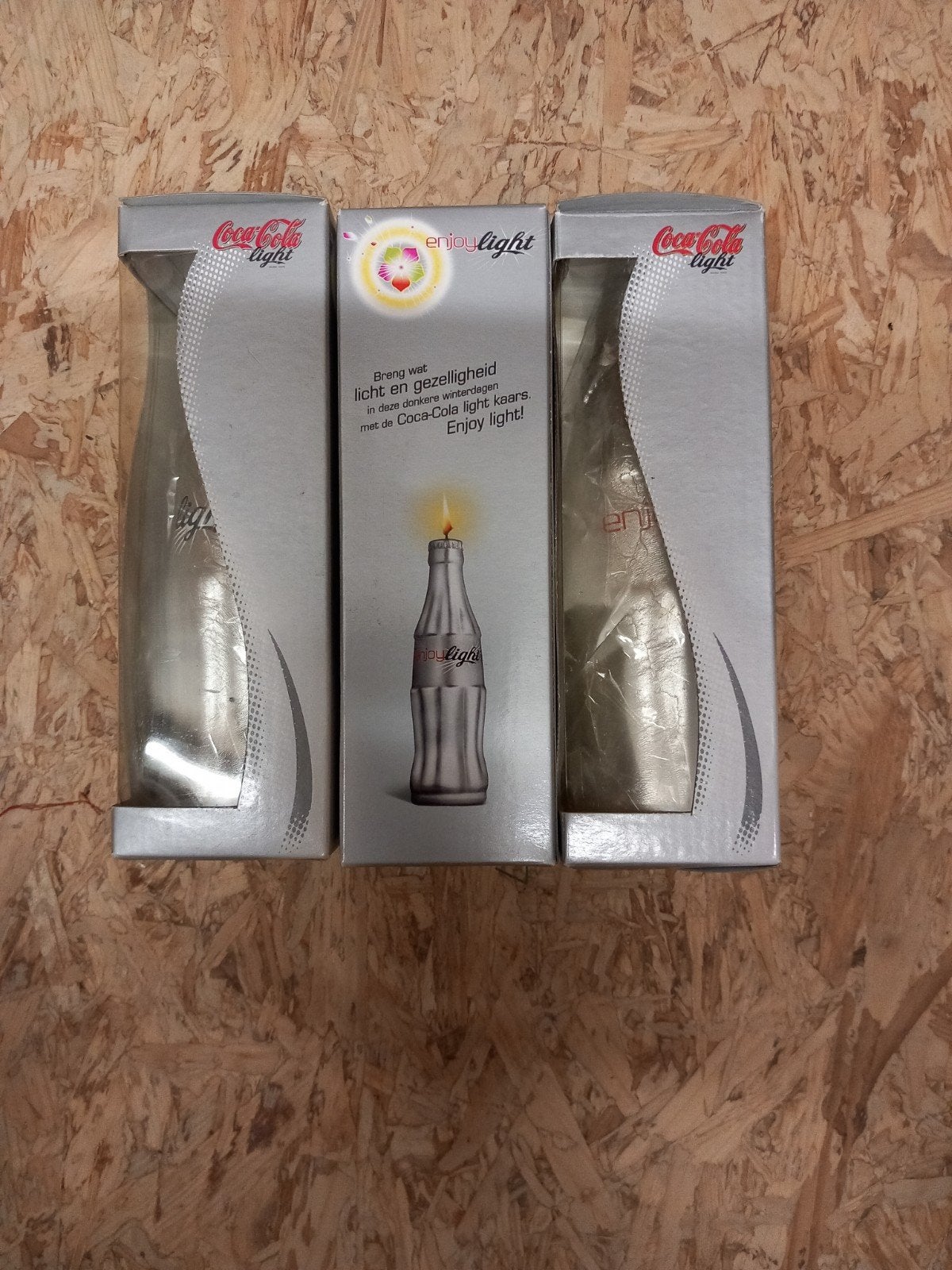 Coca-Cola Light Kaarsen Set - Breng Licht en Gezelligheid, Ophalen of Verzenden, Nieuw, Gebruiksvoorwerp