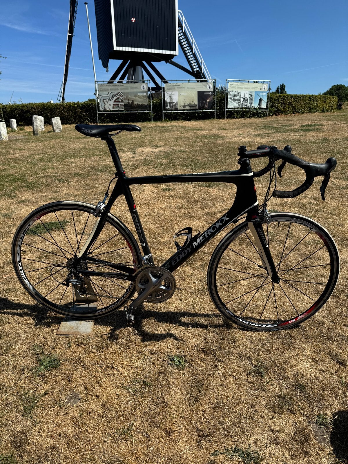 Eddy Merckx EMX1 racefiets - Shimano Ultegra, Fulcrum Racing, Fietsen en Brommers, 28 inch, Gebruikt, Carbon, Velgrem