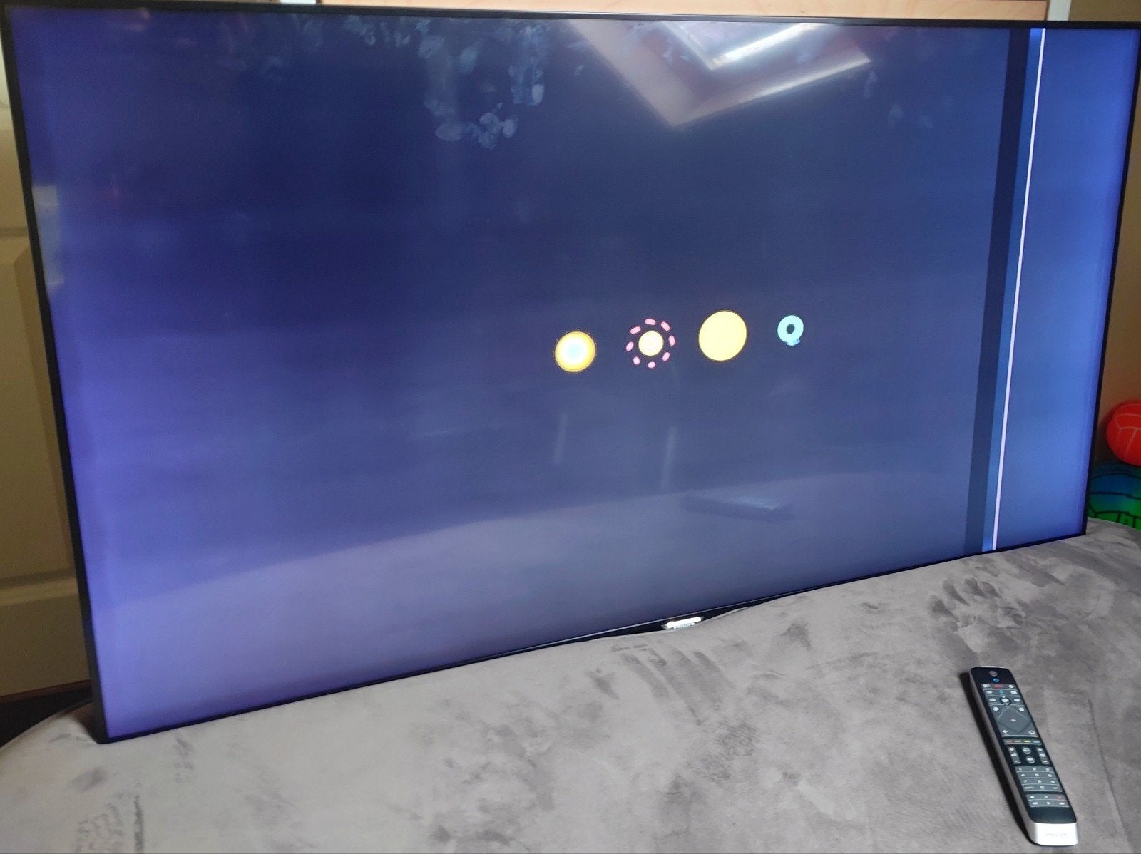 Philips 55PUS8601/12 met 360 Ambilight - T-con defect, Ophalen, Philips, 4k (UHD), Smart TV