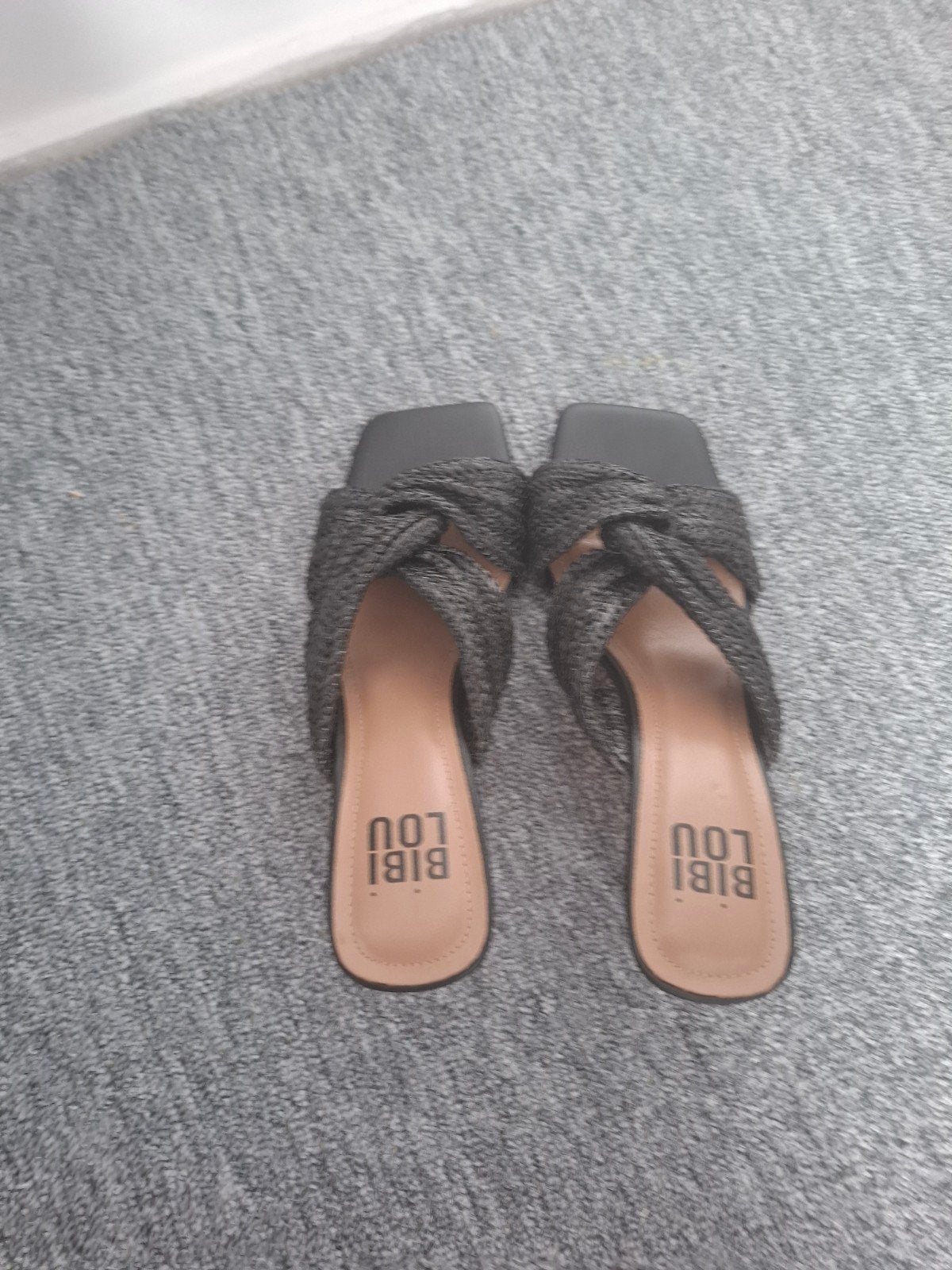 Bibi Lou Sandalen Maat 37 - Zo goed als nieuw, Zwart, Bibilou, Ophalen of Verzenden, Zo goed als nieuw