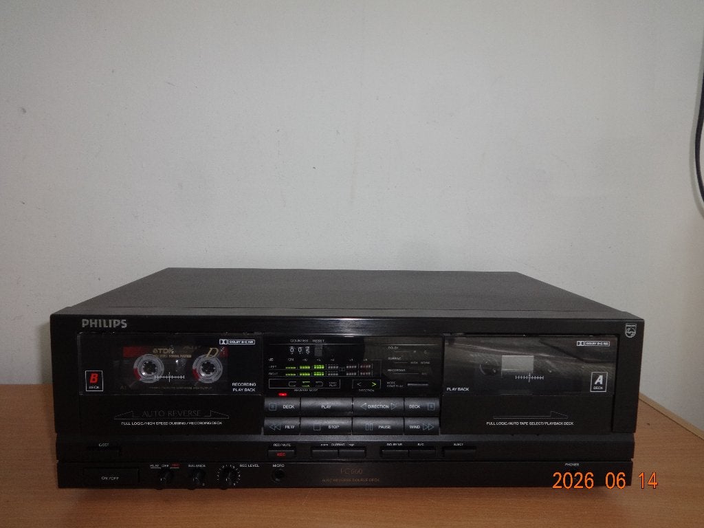 Philips 70FC660/00R, Ophalen of Verzenden, Dubbel, Philips, Tiptoetsen