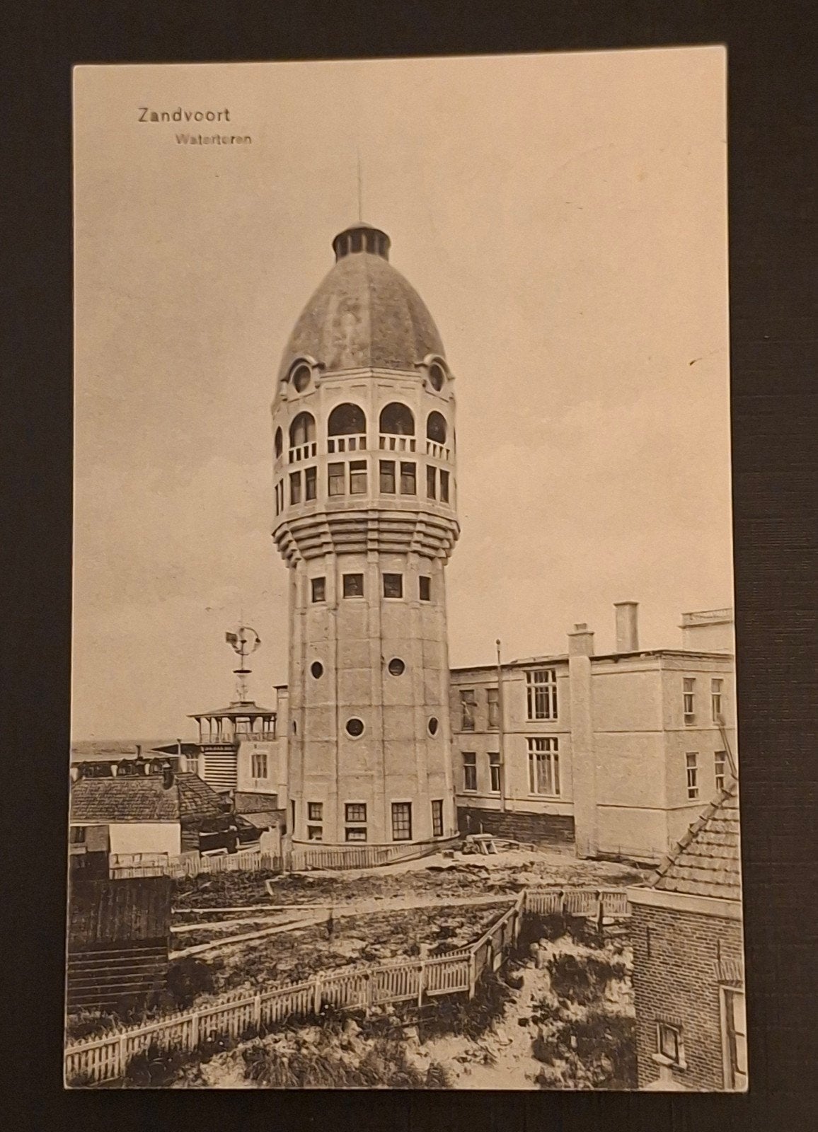 gelopen kaart 1913 Zandvoort  watertoren, Ophalen of Verzenden, Voor 1920, Noord-Holland