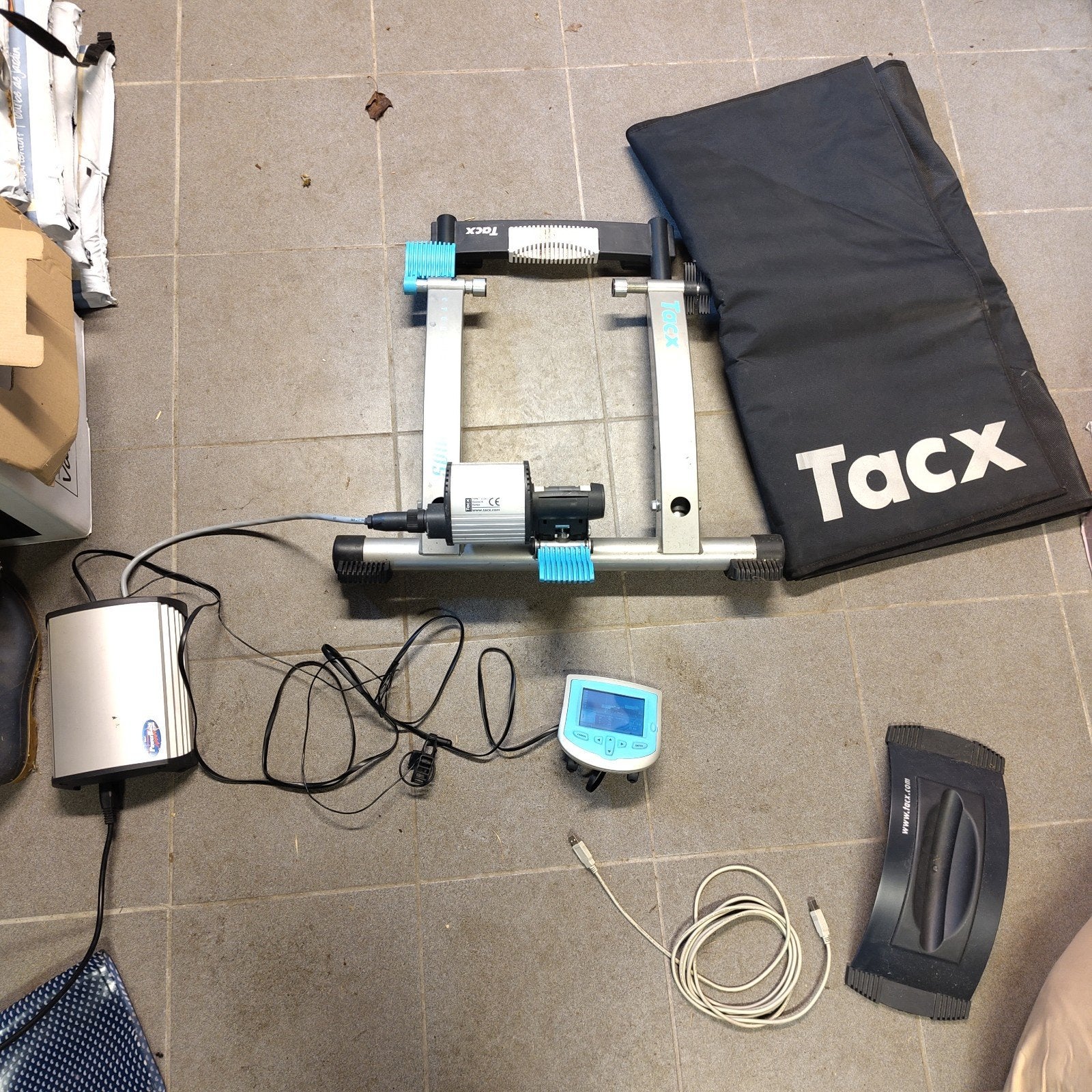 Tacx Cosmos fietstrainer - Oud maar werkend model, Fietsen en Brommers, Ophalen, Gebruikt, Overige typen, Staal