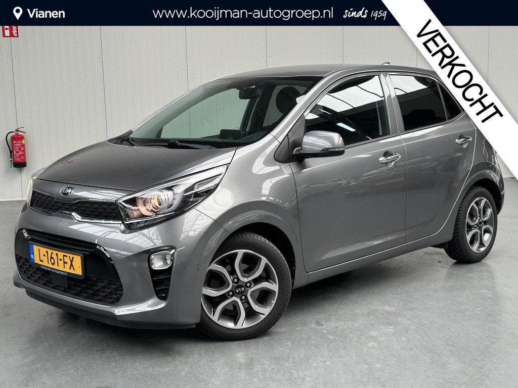 Kia Picanto 1.0 DPi DynamicPlusLine Veel luxe dealeronderhou, Auto's, Kia, Bedrijf, Te koop, Picanto, ABS, Achteruitrijcamera