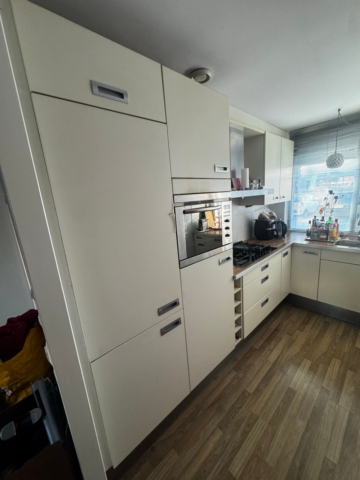 GRATIS Grando keuken uit 2003, Ophalen, Gebruikt, Hoekkeuken, Hout