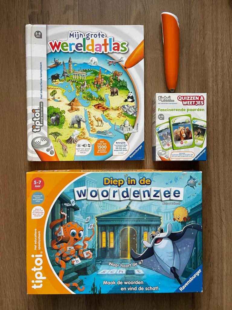 Ravensburger TipToi - Stift/Pen, Boek, Kaartspel en Spel, Ophalen of Verzenden, Zo goed als nieuw