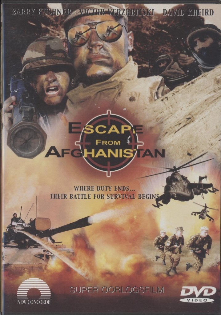 30) Escape From Afghanistan: met Barry Kushner, David Kheird, Vanaf 16 jaar, Ophalen of Verzenden, Gebruikt, Oorlog