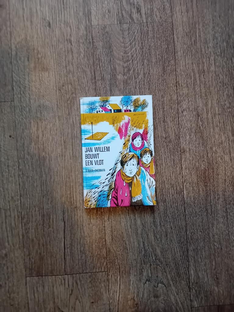 Boek - Jan Willem bouwt een vlot - G.Boer- Overduin, Boeken, Ophalen of Verzenden, Zo goed als nieuw, G.Boer- Overduin, Fictie