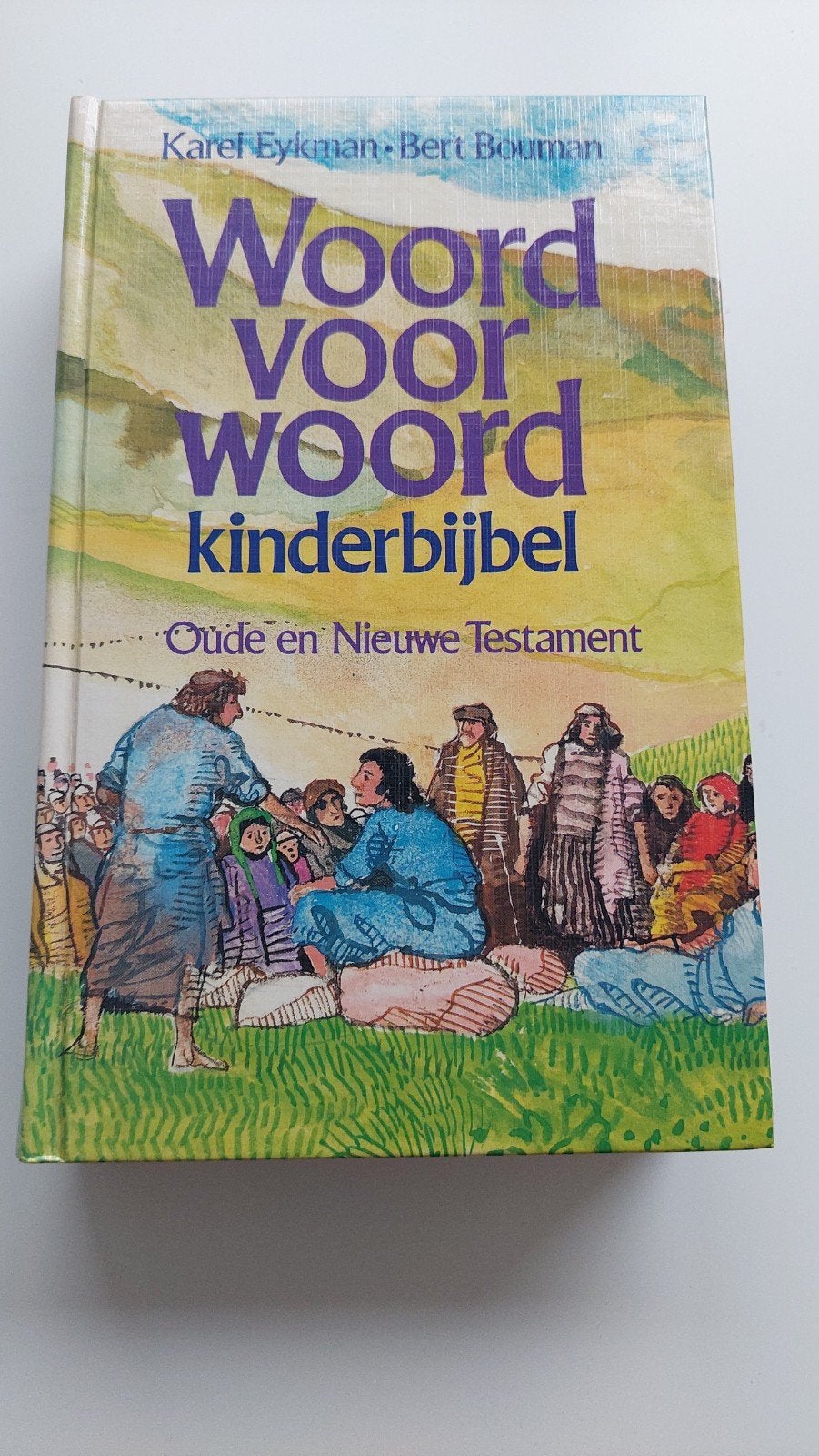 Woord voor Woord Kinderbijbel - Oude en Nieuwe Testament, Boeken, Kinderboeken | Jeugd | onder 10 jaar, Ophalen of Verzenden, Karel Eykman, Bert Bouman