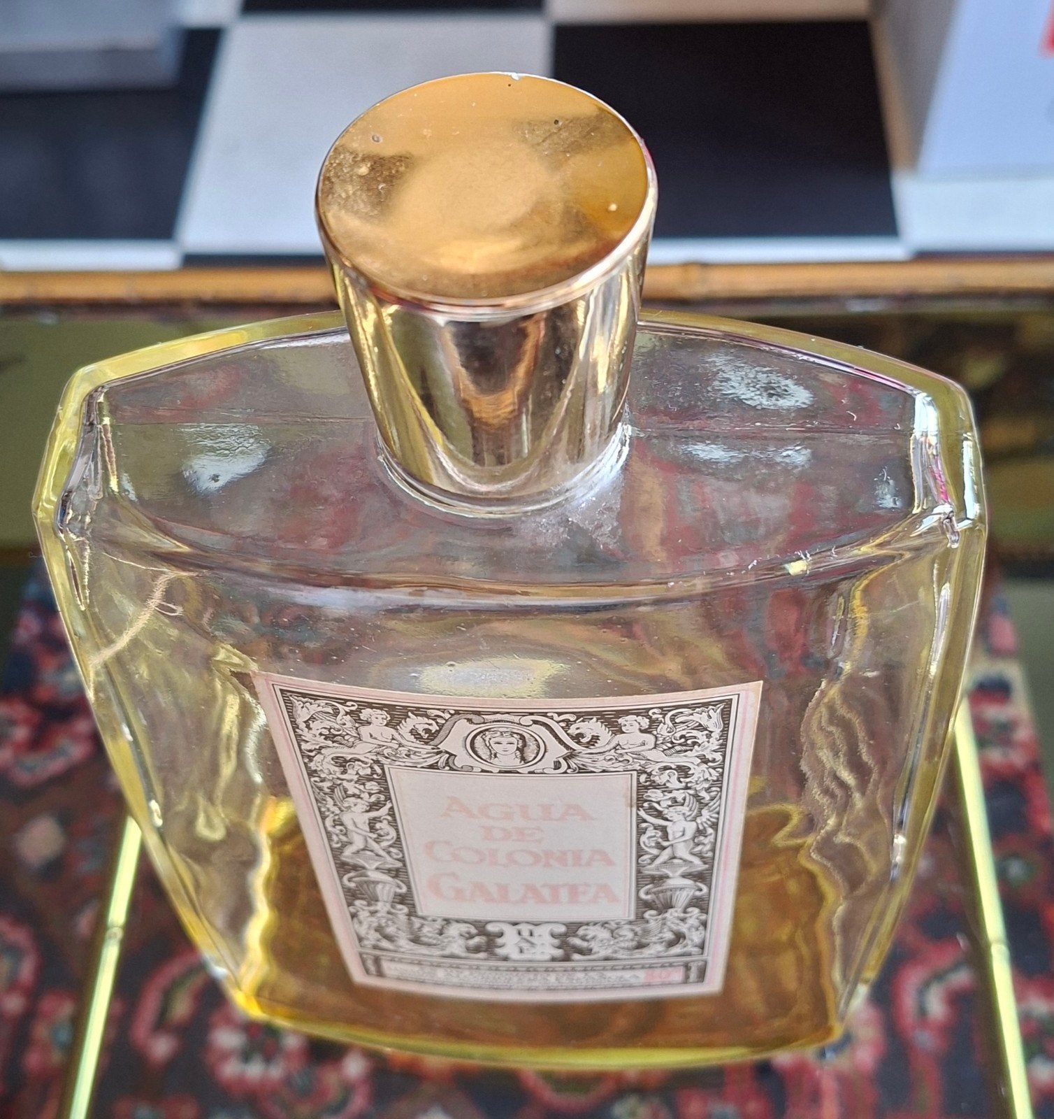 Vintage Agua de Colonia Galatea - Jaren '30, Ophalen of Verzenden, Gebruikt