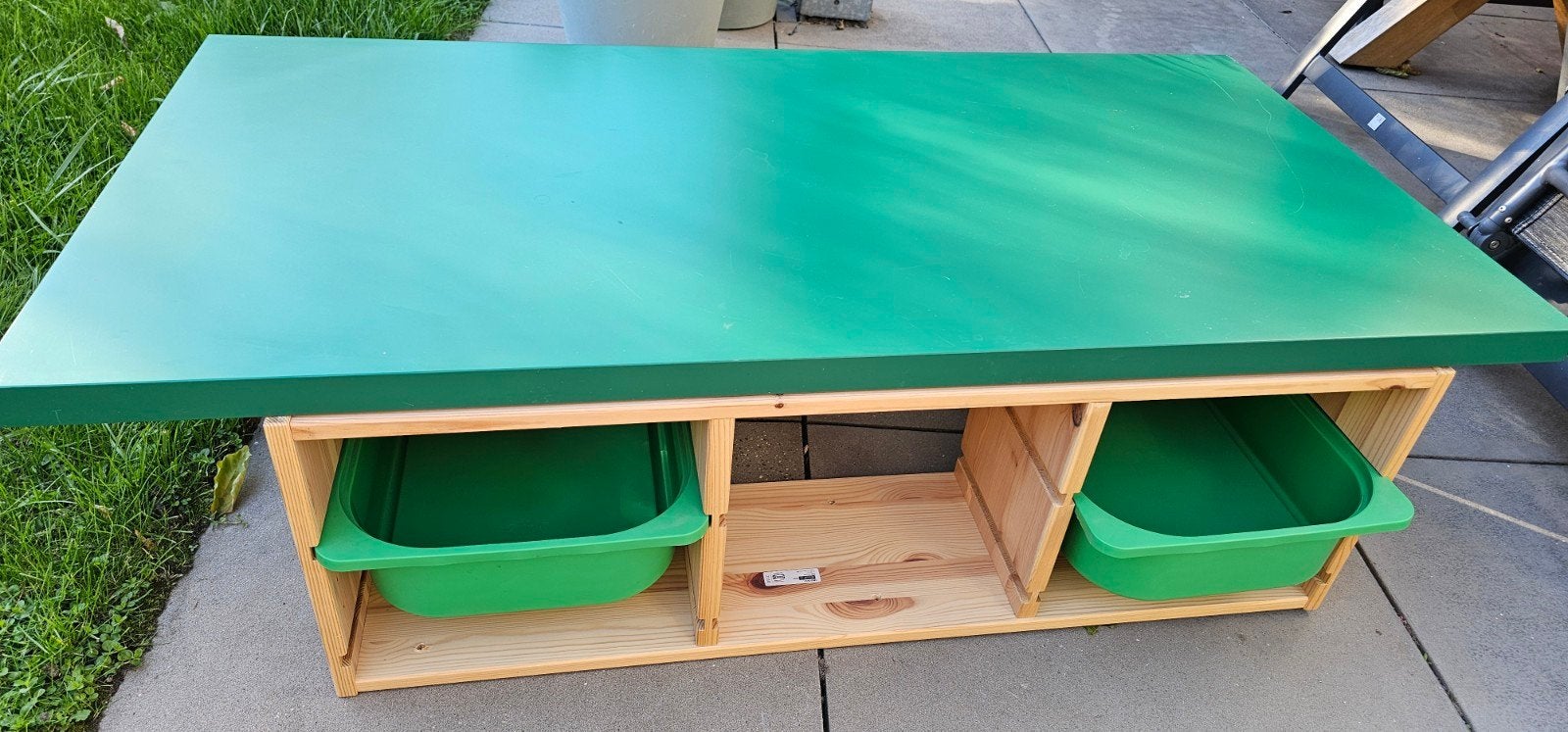 IKEA TROFAST Speeltafel/Bureau met LÄTT Tafelblad, Kinderen en Baby's, Ophalen, Gebruikt, Tafel(s)