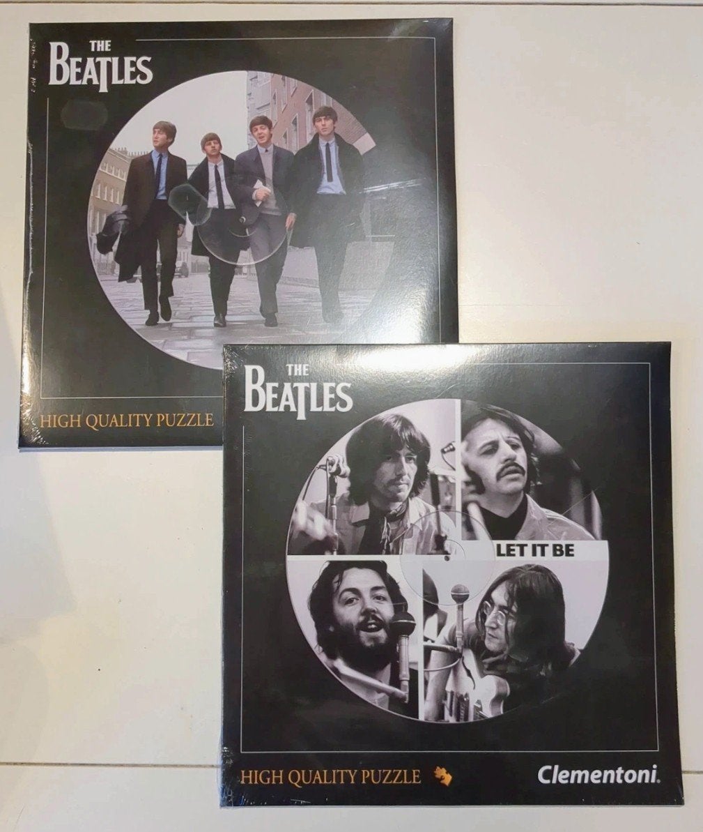 The Beatles Puzzels - Clementoni (2 stuks), Ophalen of Verzenden, Minder dan 500 stukjes, Nieuw, Legpuzzel