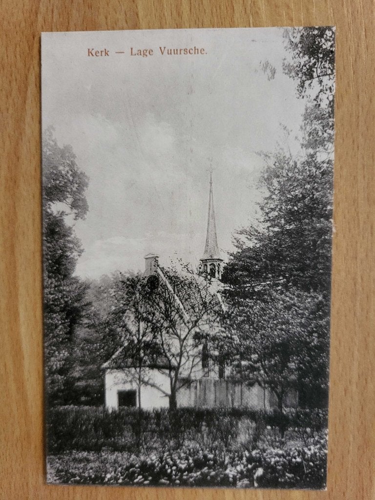 ansicht Lage Vuursche  KERK, Ophalen of Verzenden, Voor 1920, Utrecht