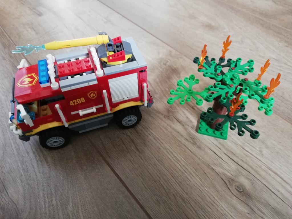 Lego set 4208 zonder instructieboekje, doos en minifiguur, City, Lego, Ophalen of Verzenden, Zo goed als nieuw