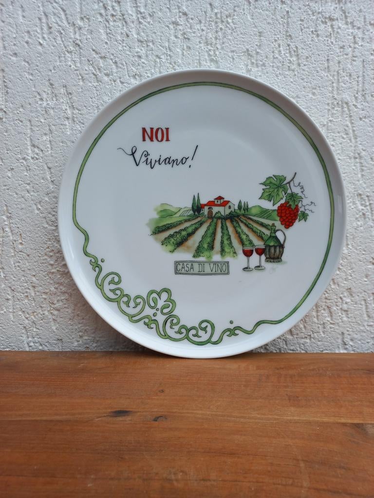 Jet ter Steege pizzabord. Keramiek. Bord, Ophalen of Verzenden