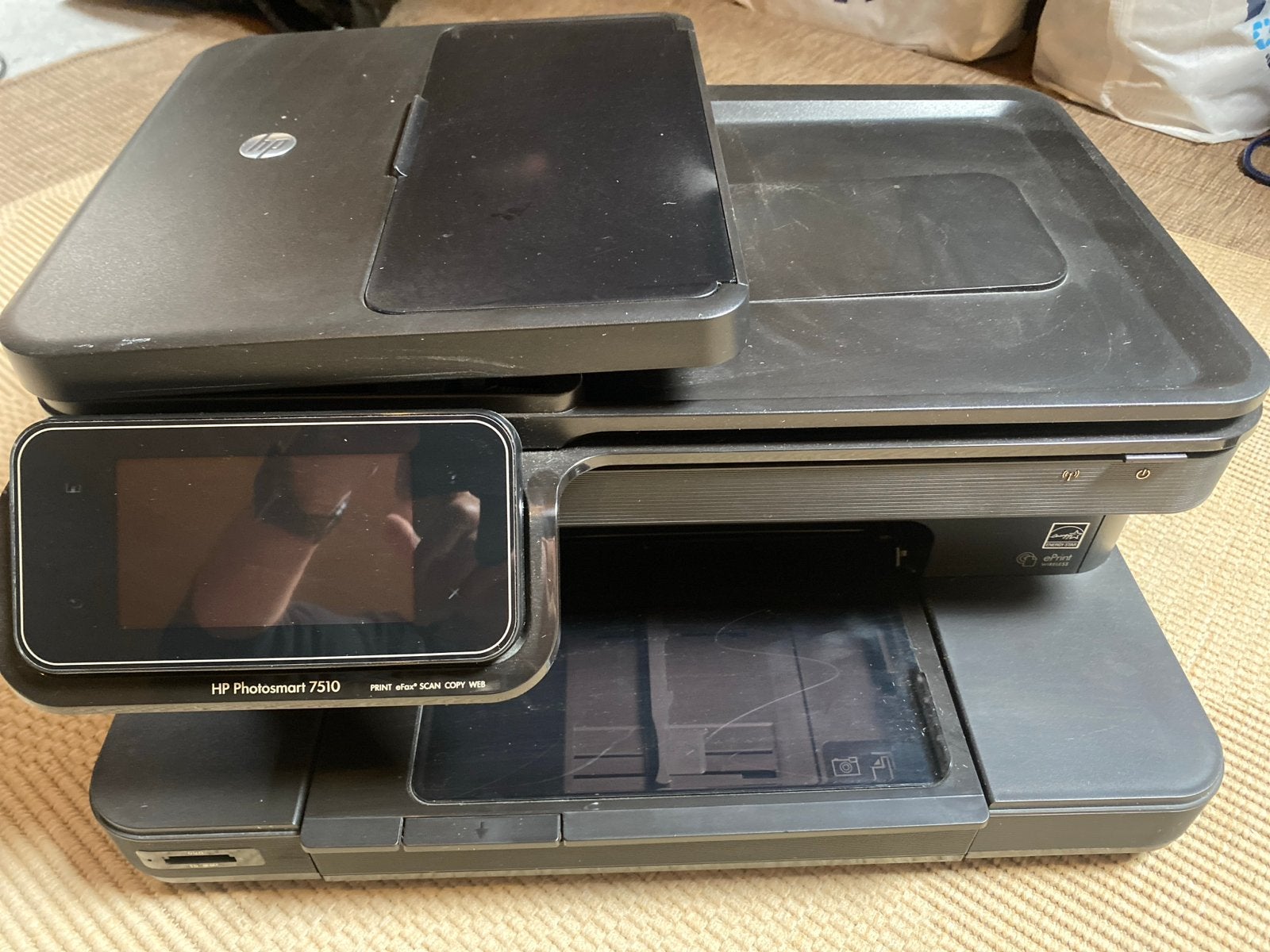 HP Photosmart 7510 All-in-One Printer, Ophalen, Gebruikt, Inkjetprinter, All-in-one