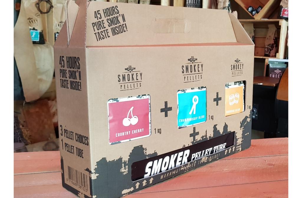 Smoker Tube + 3 x 1kg Smokey Pellets, Tuin en Terras, Ophalen of Verzenden, Nieuw, Met accessoires