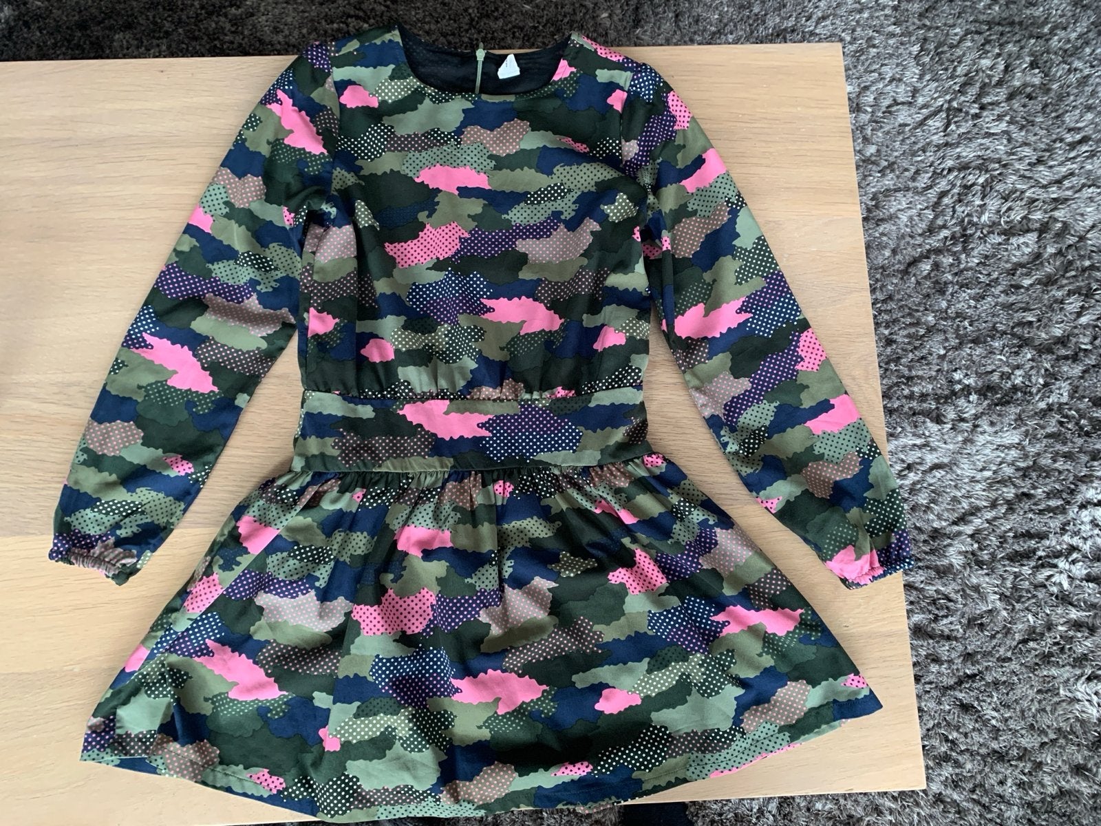Leuk meisjesjurkje van Bnosy, maat 140, camouflageprint, Ophalen of Verzenden, Zo goed als nieuw, Meisje, Jurk of Rok