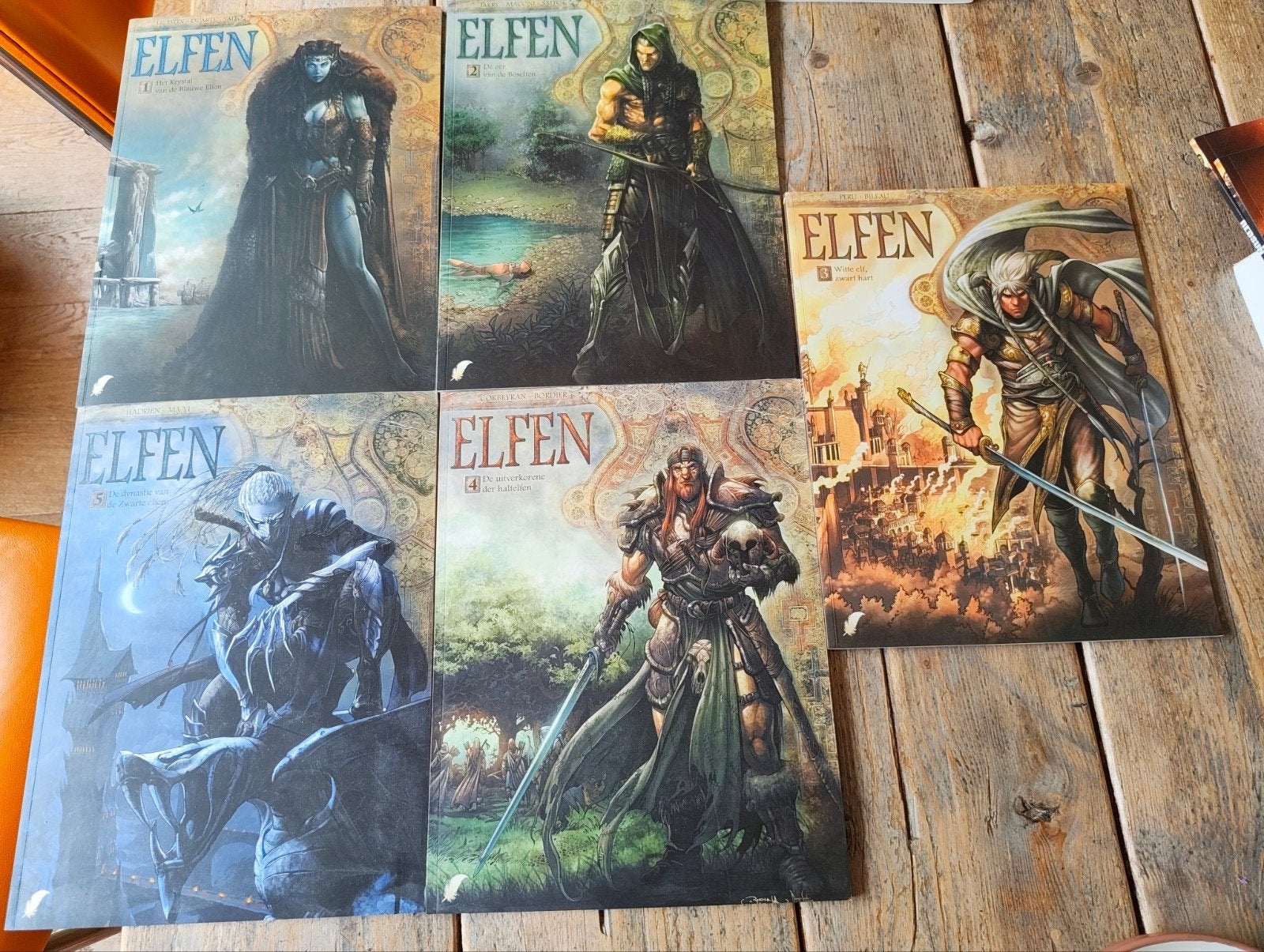 Elfen 5x, Ophalen, Zo goed als nieuw