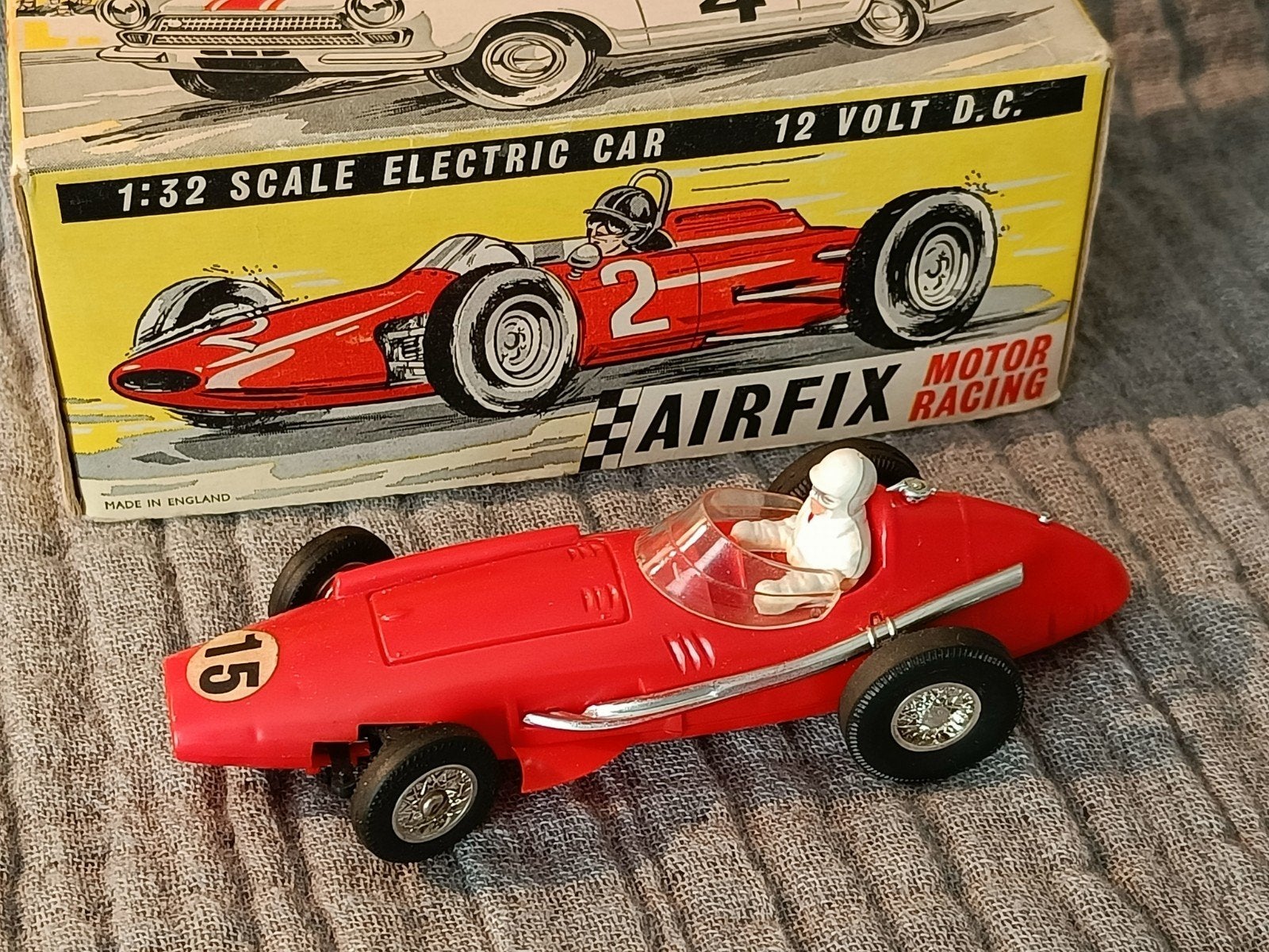AIRFIX MRRC Maserati 250F slotcar vintage 60's, Overige merken, Racebaan, Ophalen of Verzenden, Zo goed als nieuw