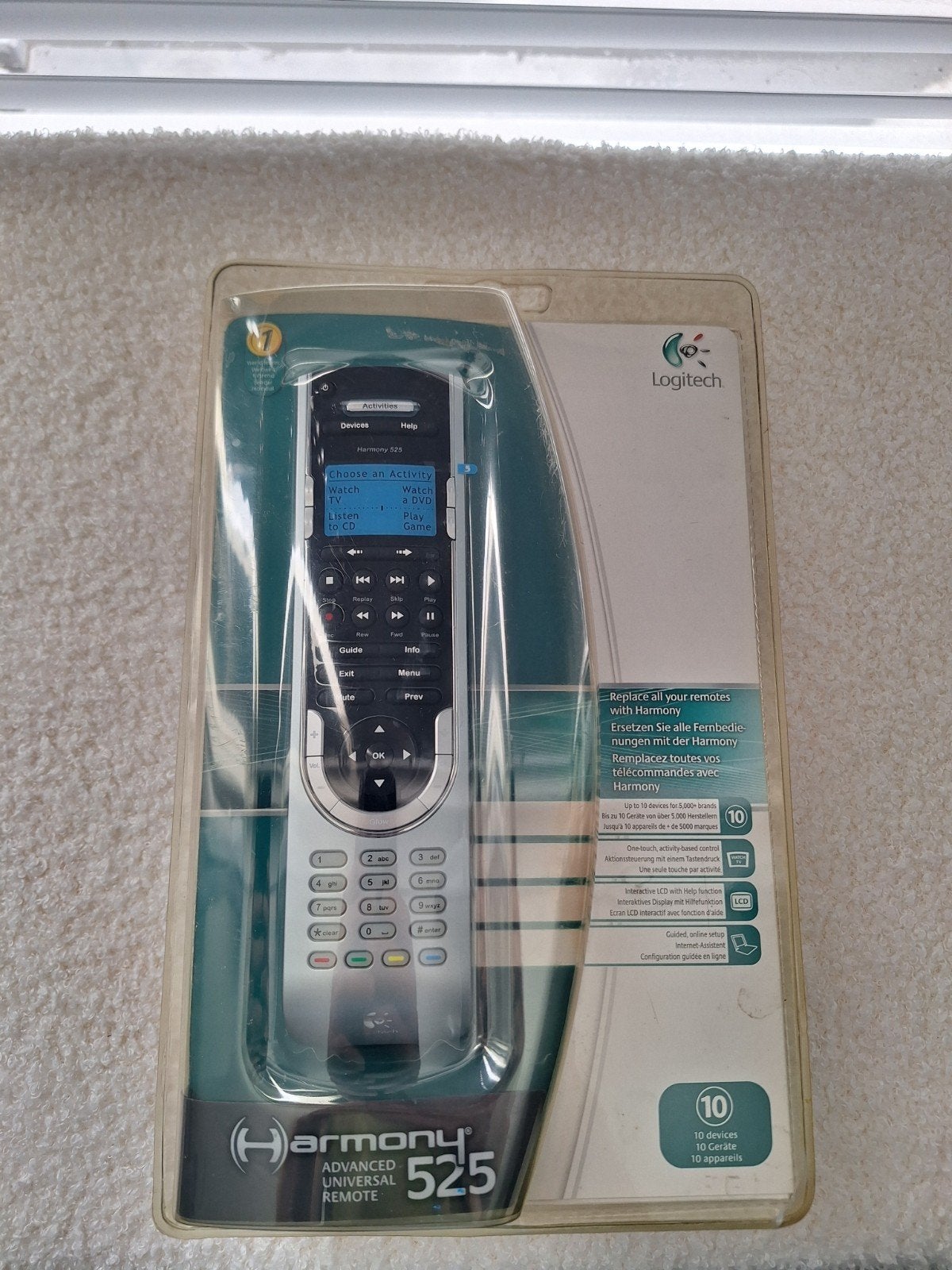 Logitech Harmony 525 nieuw in verpakking, Ophalen, Nieuw, Universeel
