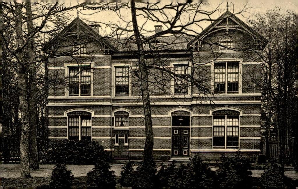 Ermelo Veldwijk Lommerlust # 144, Verzenden, 1920 tot 1940, Gelopen, Gelderland