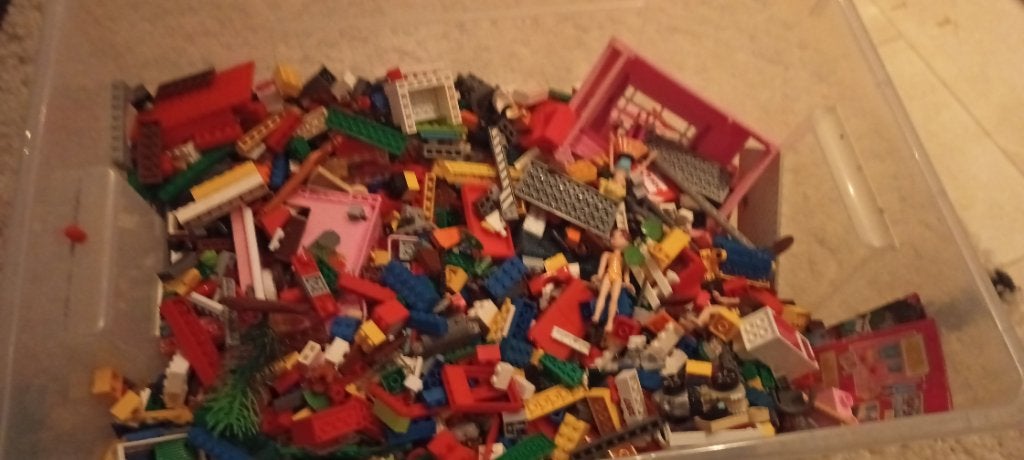 Partij Lego, Ophalen, Gebruikt, Lego