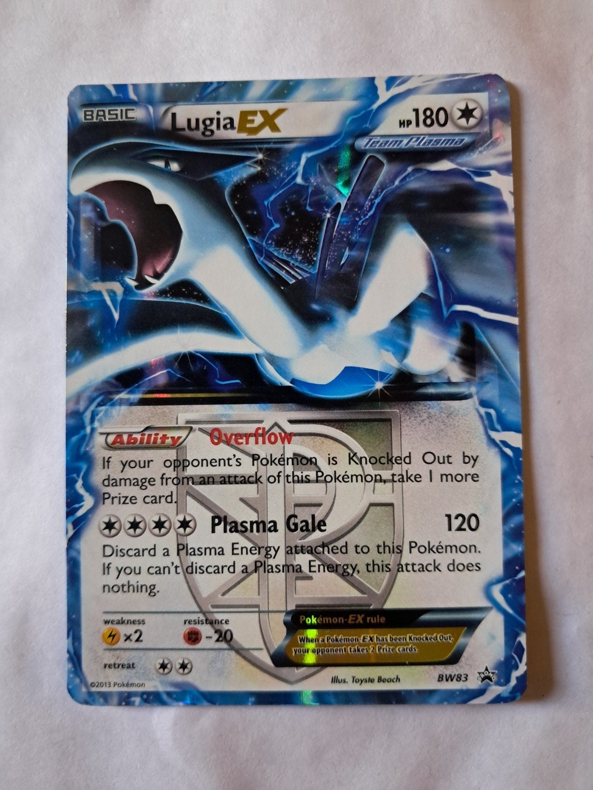 Lugia EX BW83 Promo, Ophalen of Verzenden