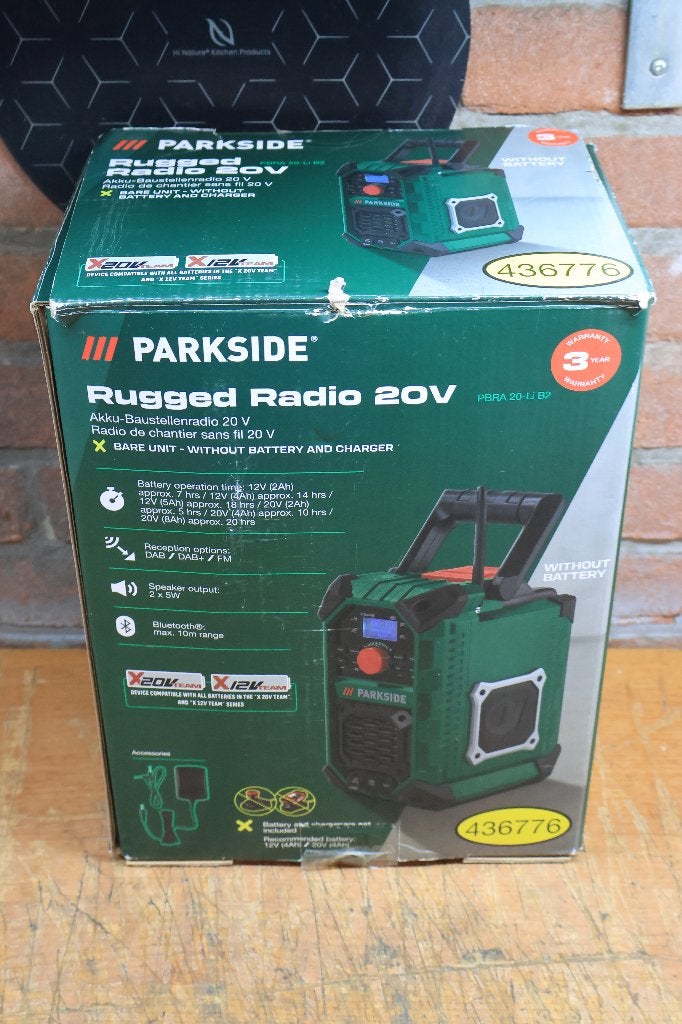 Bouwradio Parkside nieuw in doos, Ophalen of Verzenden, Nieuw, Bouwradio