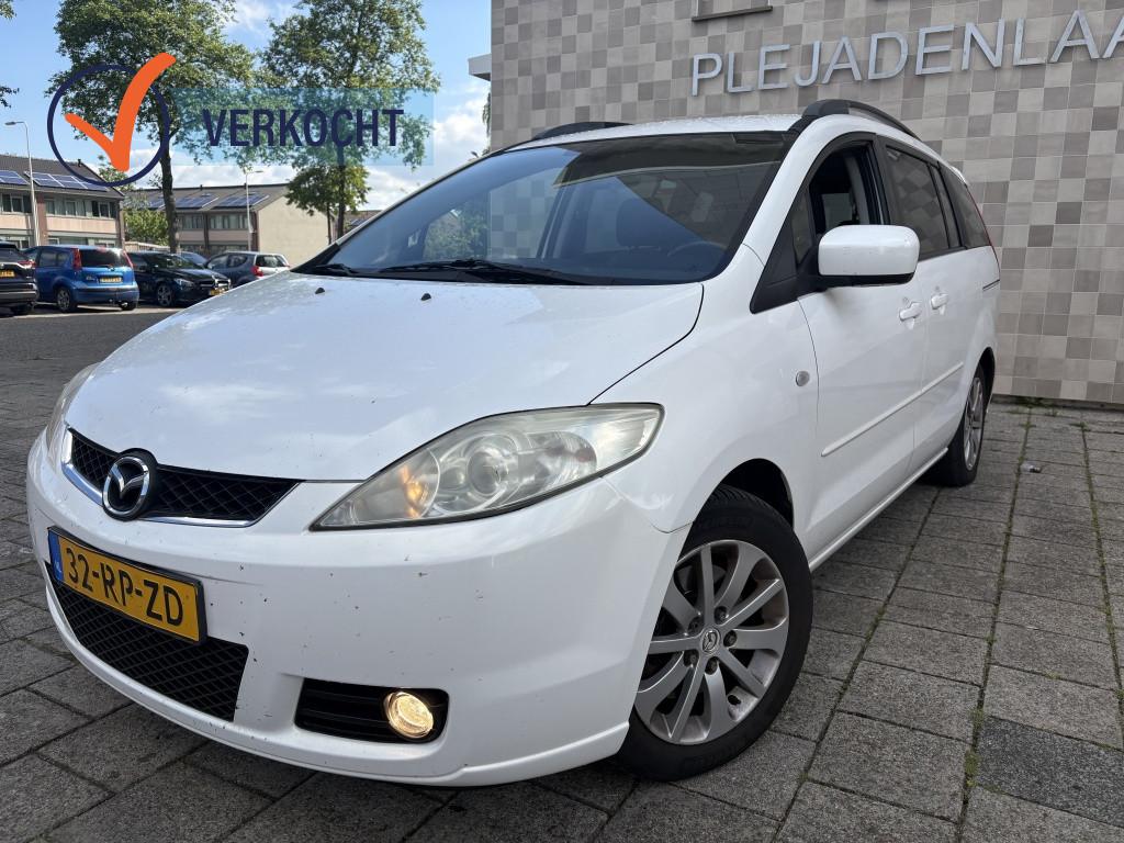 Mazda 5 1.8 Executive Elek.ramen Airco 7PRS (bj 2005), Auto's, Mazda, 13 km/l, Gebruikt, 1370 kg, 4 cilinders
