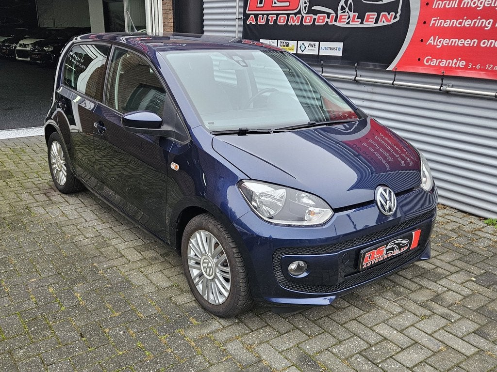Volkswagen up! 1.0 high up! BlueMotion * AIRCO-ELECTR.RAMEN-, Auto's, Volkswagen, Voorwielaandrijving, Euro 5, Stof, Gebruikt