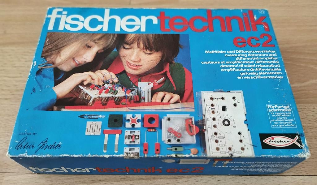 Fischertechnik ec2 elektronica aanvuldoos - Fisher Techniek, Hobby en Vrije tijd, Elektronica-componenten, Ophalen of Verzenden