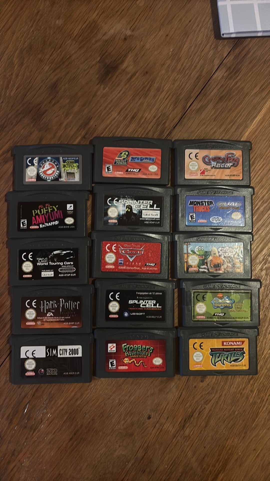 Gameboy en gameboy advance games, Avontuur en Actie, 1 speler, Ophalen of Verzenden, Zo goed als nieuw