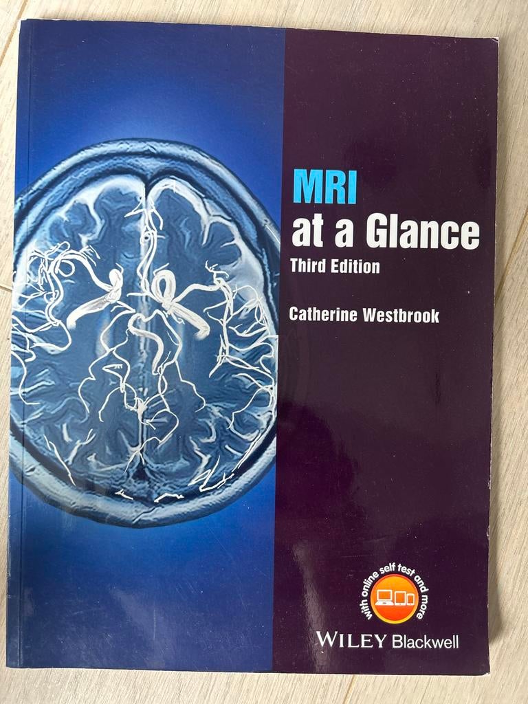 MRI at a Glance - Third Edition, Boeken, Ophalen of Verzenden, Beta, Zo goed als nieuw, HBO