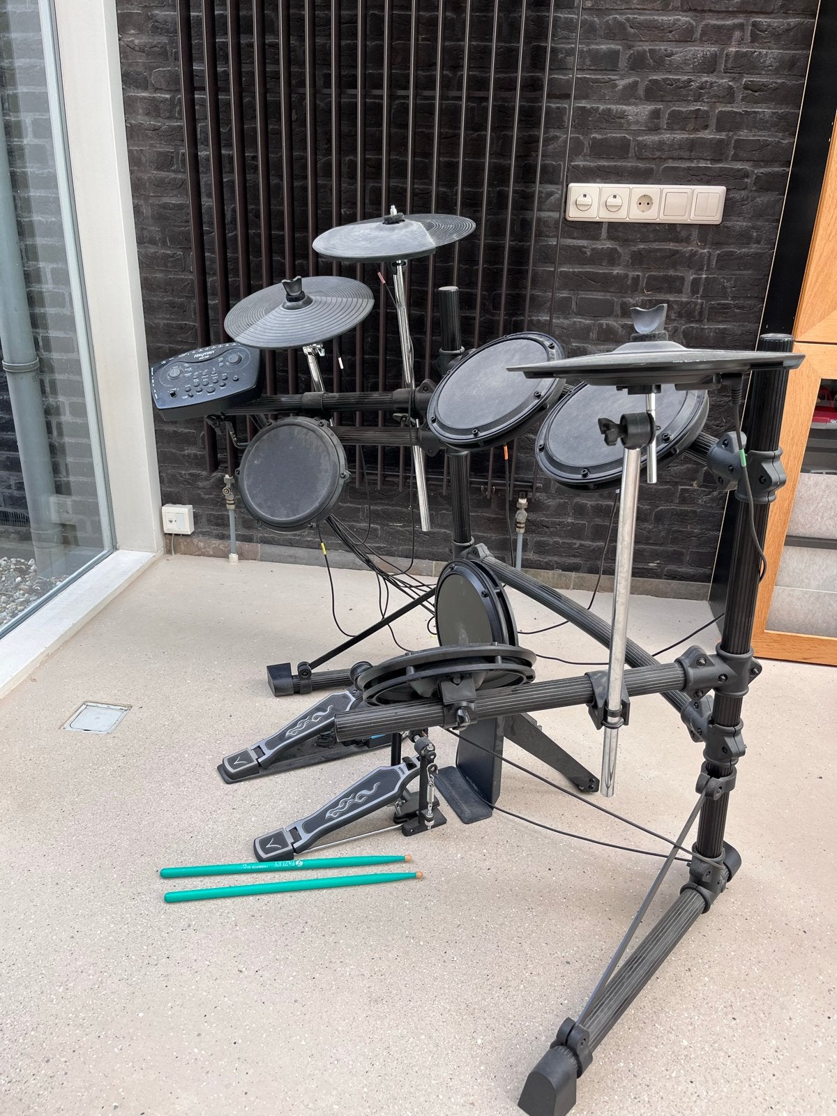 Hayman DD10 Elektronisch Drumstel - Compleet met Stokken, Ophalen, Gebruikt, Overige merken, Elektronisch