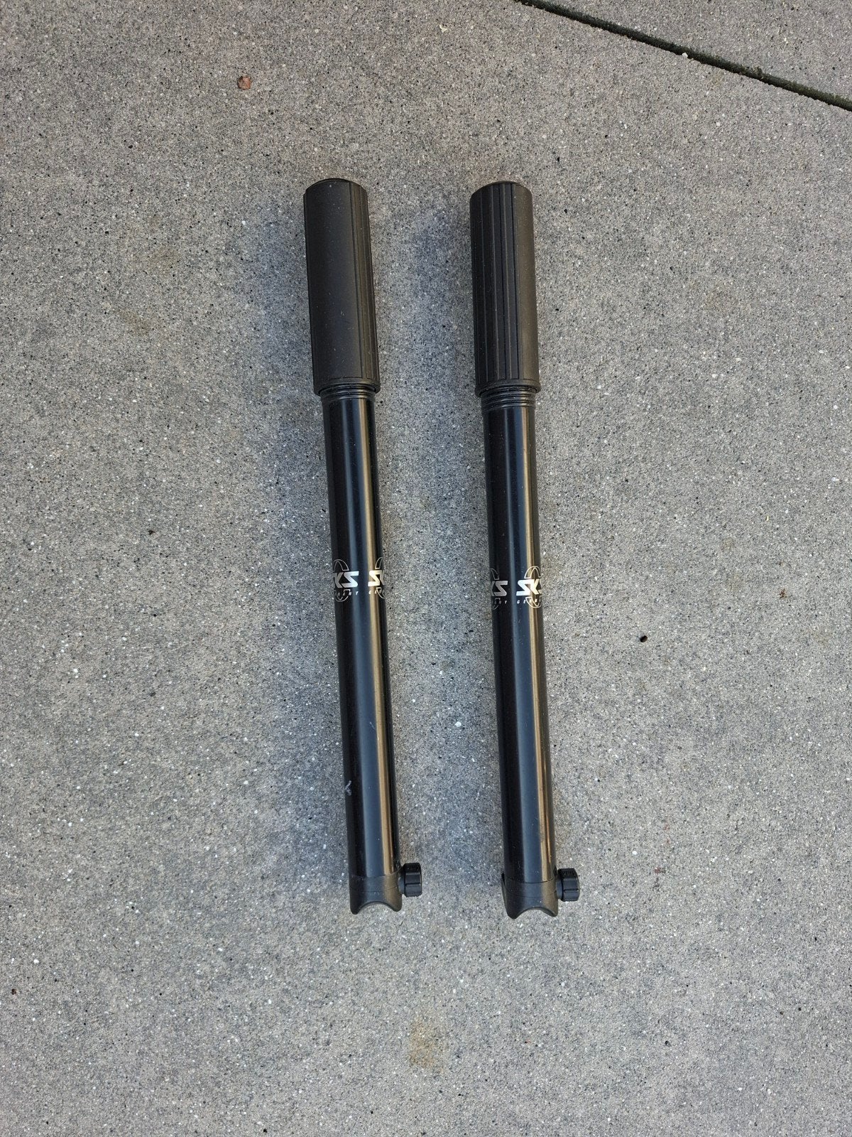2x Fietspomp sks, Ophalen of Verzenden, Zo goed als nieuw