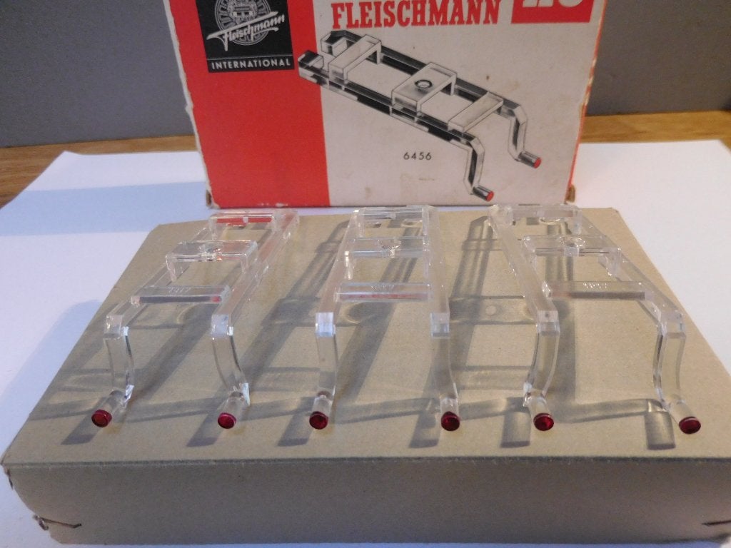 Fleischmann 3 x 6456 Sluitsein-verlichting, Overige typen, Nieuw, Ophalen of Verzenden, Fleischmann