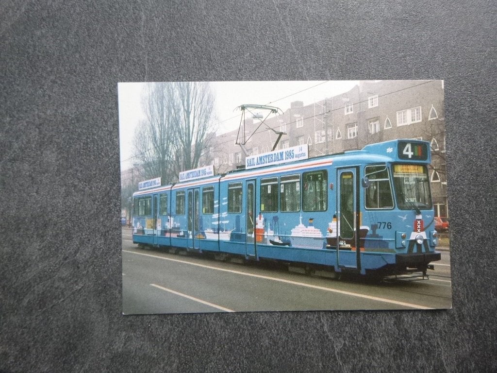 Amsterdam, haventram  Sail Amsterdam 1986, Verzenden, 1980 tot heden, Ongelopen, Noord-Holland